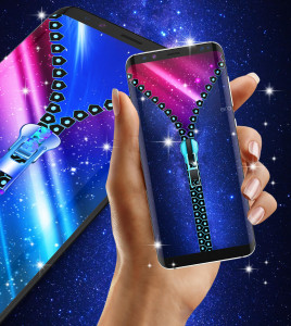 اسکرین شات برنامه Lock screen for galaxy 6