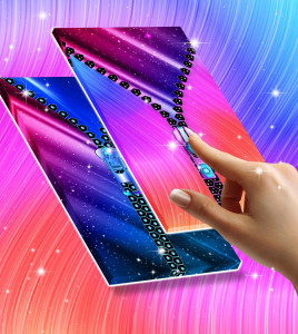 اسکرین شات برنامه Lock screen for galaxy 8