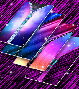 اسکرین شات برنامه Lock screen for galaxy 5