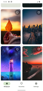 اسکرین شات 2 برنامه Lock Screen Wallpaper