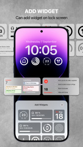 اسکرین شات برنامه Lock Screen, Widgets - YoLock 3