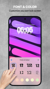 اسکرین شات برنامه Lock Screen, Widgets - YoLock 5