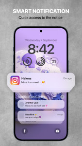 اسکرین شات برنامه Lock Screen, Widgets - YoLock 2