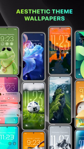 اسکرین شات 1 برنامه Lock Screen, Widgets - YoLock