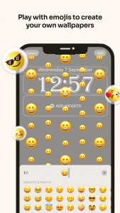 اسکرین شات برنامه Lock Screen iOS 18 8