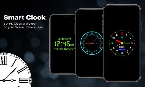 اسکرین شات برنامه Digital Clock Lock Screen Pro 1