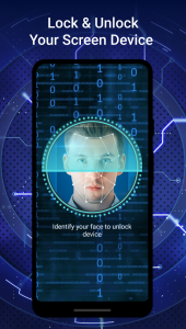 اسکرین شات 2 برنامه Face ID: Lock Screen PRANK