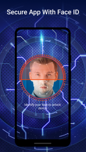 اسکرین شات 3 برنامه Face ID: Lock Screen PRANK