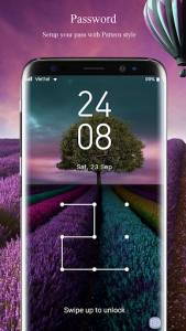 اسکرین شات برنامه Lock screen for  Galaxy S8 edge 1