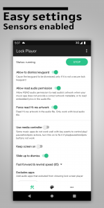 اسکرین شات 3 برنامه Lock Screen Music Player