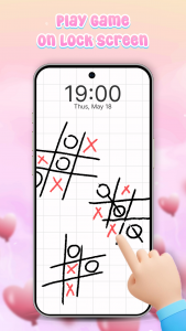 اسکرین شات 5 برنامه Lockscreen Drawing Together