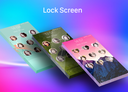 اسکرین شات برنامه pattern lock screen 5