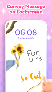 اسکرین شات برنامه Zumee - LockScreen Drawing 3