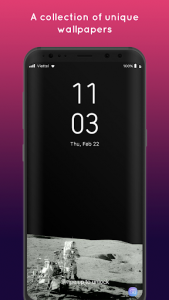 اسکرین شات برنامه S9 Lockscreen - Galaxy S9 Lockscreen 1