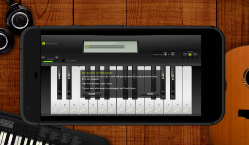 اسکرین شات برنامه Virtual Electric Piano 4