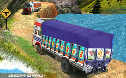اسکرین شات بازی Cargo Indian Truck Simulation 3
