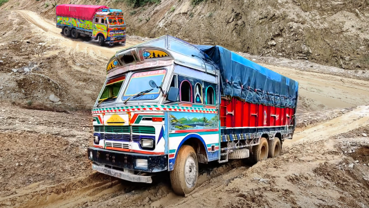 اسکرین شات بازی Cargo Indian Truck Simulation 2