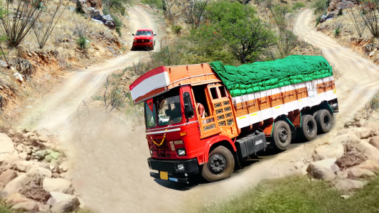 اسکرین شات بازی Cargo Indian Truck Simulation 4