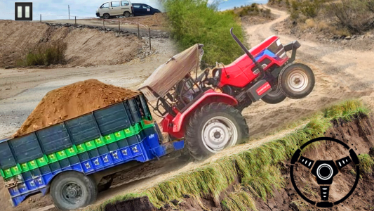 اسکرین شات بازی Cargo Tractor Trolley Farming Simulator Game 2021 2