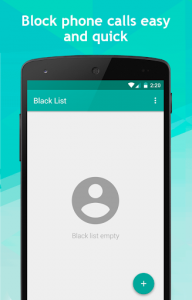 اسکرین شات برنامه Blacklist (Calls Blocker) 1