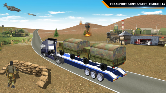 اسکرین شات بازی Army Cargo Truck Driver 4