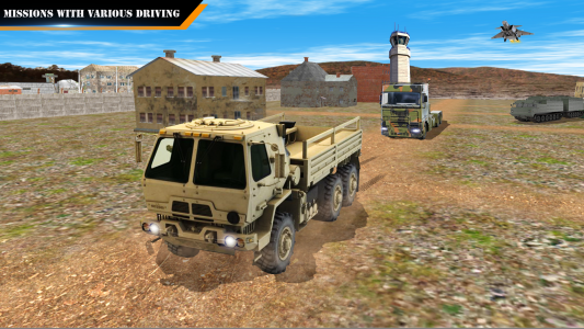 اسکرین شات بازی Army Cargo Truck Driver 7