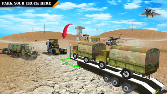 اسکرین شات بازی Army Cargo Truck Driver 6