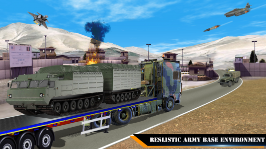 اسکرین شات بازی Army Cargo Truck Driver 1