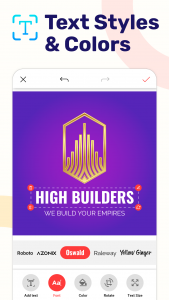 اسکرین شات برنامه Logo Maker and Logo Creator 3