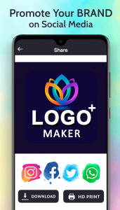 اسکرین شات برنامه Logo Maker Free logo designer, 8