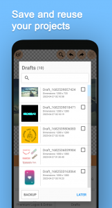 اسکرین شات 8 برنامه Logo Maker Plus - Logo Creator