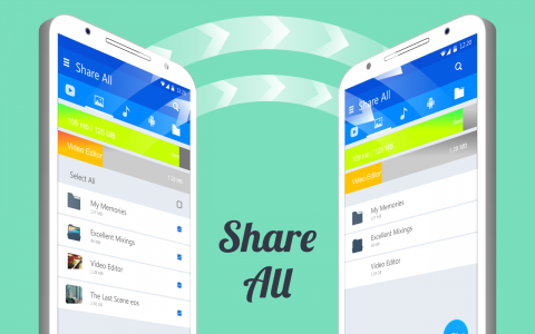 اسکرین شات برنامه Share ALL : Transfer, Share 2