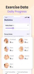 اسکرین شات 6 برنامه FaceYogi® - Face Yoga Exercise