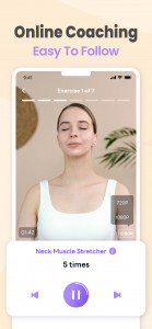 اسکرین شات 4 برنامه FaceYogi® - Face Yoga Exercise