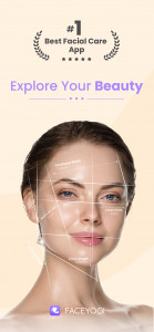 اسکرین شات 1 برنامه FaceYogi® - Face Yoga Exercise