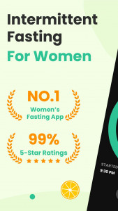 اسکرین شات 1 برنامه Fastin: Intermittent Fasting