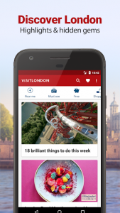 اسکرین شات برنامه Visit London Official City Guide 1