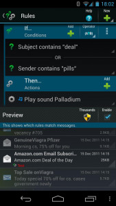 اسکرین شات برنامه ProfiMail Go - email client 7