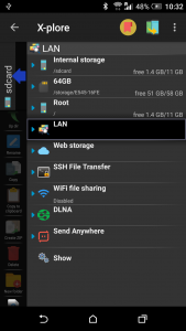 اسکرین شات 6 برنامه X-plore File Manager