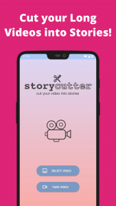 اسکرین شات برنامه Story Cutter: Long Video Split 1