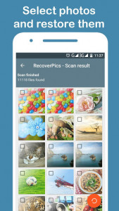 اسکرین شات برنامه RecoverPics - Restore deleted photos 7