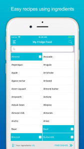اسکرین شات 1 برنامه My fridge food – Quick & Easy