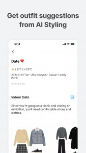 اسکرین شات برنامه Acloset - AI Fashion Assistant 4