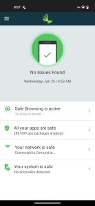 اسکرین شات 2 برنامه Lookout for Work