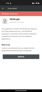 اسکرین شات 4 برنامه Lookout for Work