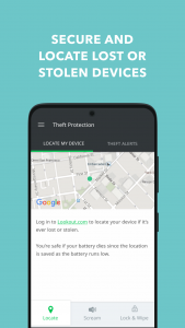اسکرین شات برنامه Lookout Security and Antivirus 7