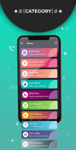 اسکرین شات 2 برنامه Fancy Nick Text Generator