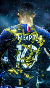 اسکرین شات برنامه Kylian Mbappe Wallpapers 3