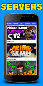 اسکرین شات 2 برنامه Servers for Minecraft PE