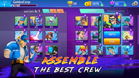 اسکرین شات بازی Rumble Heroes™ 2